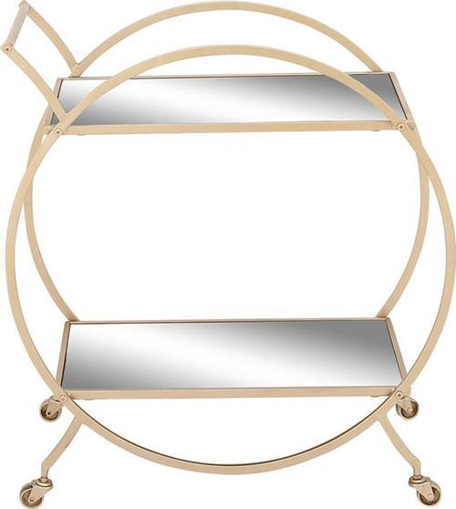 Dorka Gold Metal Servis Arabası