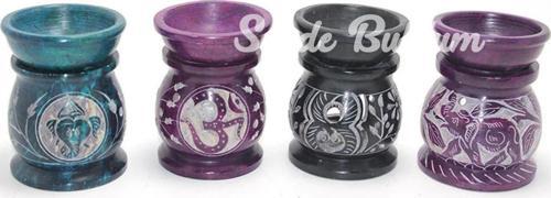 Obsidian Taşı Buhurdanlık Ksk2228