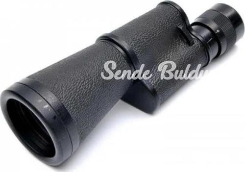 Baigish 7x50 Metal Deri Kaplamalı Rus Modeli Monoküler Dürbün