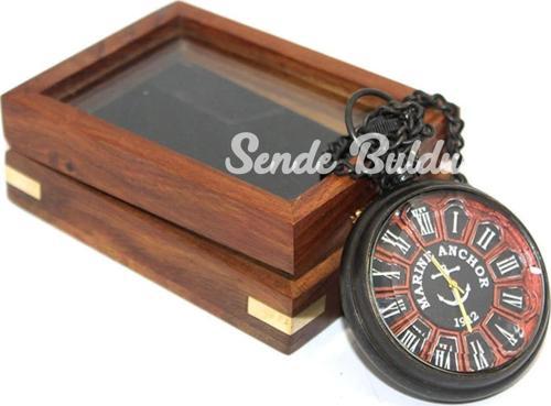 Ahşap Kutulu Köstekli Saat Nı4341g