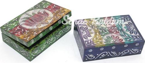 Obsidian Taşı Kutu Ksk2235