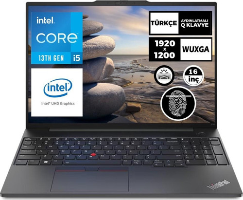 Thinkpad E16 21JN000BTX Intel Core i5-1335U 8GB 512GB SSD 16" Windows 11 Pro K14