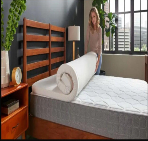 Full Ortopedik Lastikli Ped Sünger Yatak Şiltesi Topper Yer Yatağı