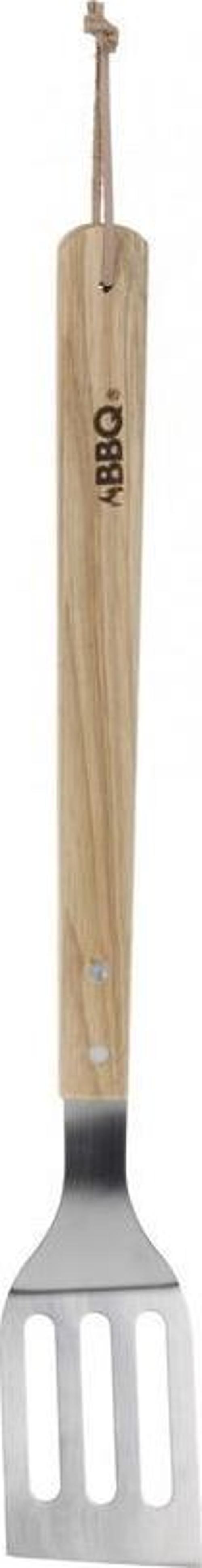 Barbekü Spatula Ahşap Sap Paslanmaz Çelik 46Cm