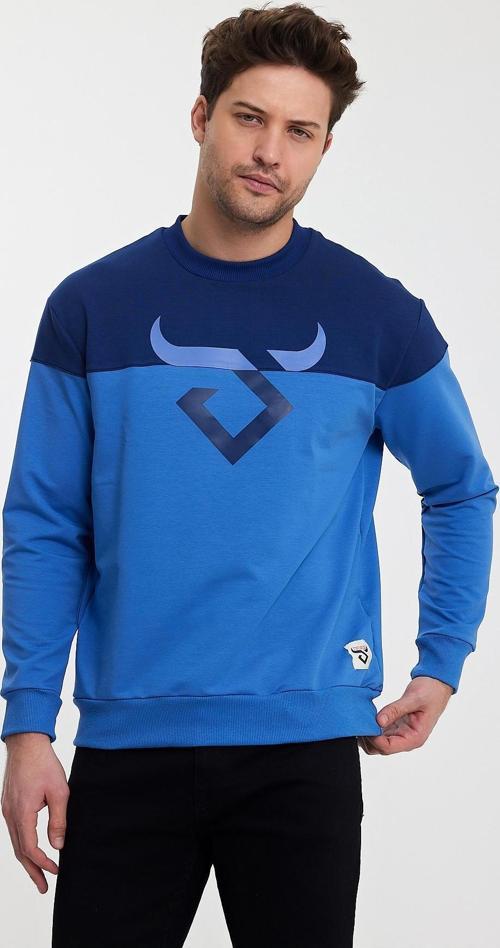 HELSİNKİ Erkek Sweatshirt Lacivert / Mavi