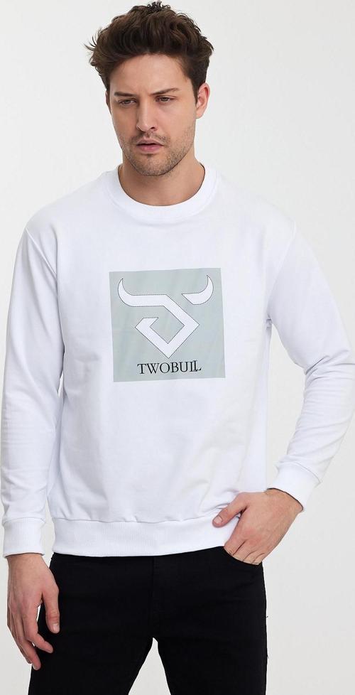 OSLO Erkek Sweatshirt Beyaz