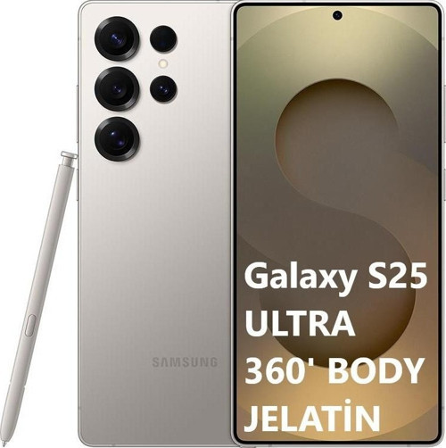 Samsung Galaxy S25 Ultra Uyumlu 360 Derece Arka hidrojel Film Koruma Body Jelatin