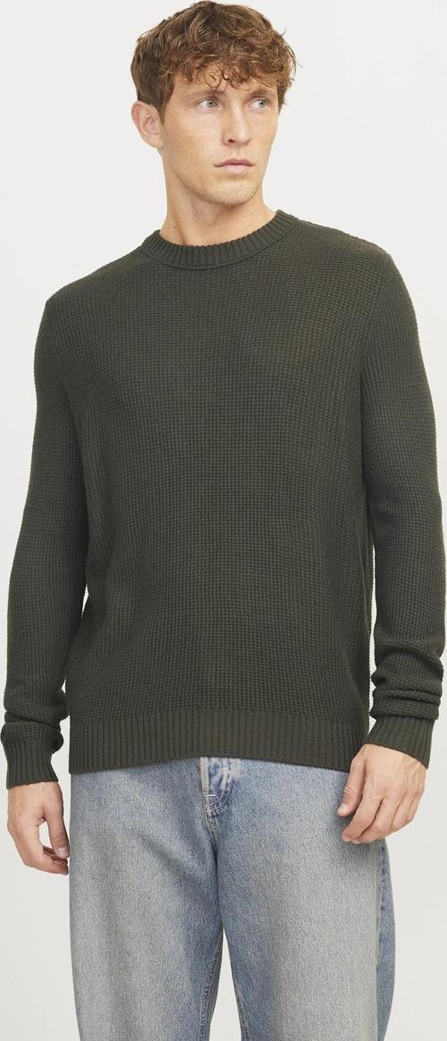 JJROY KNIT CREW NECK HAKİ12258569