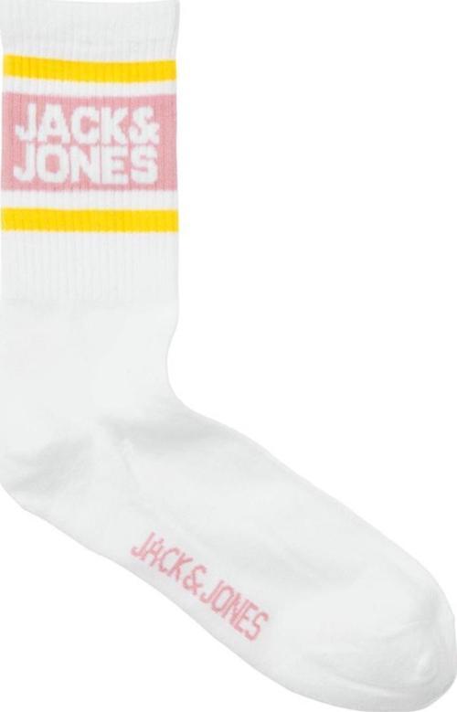 JACLOGO STRIPE TENNIS SOCK 12250750 PEMBE