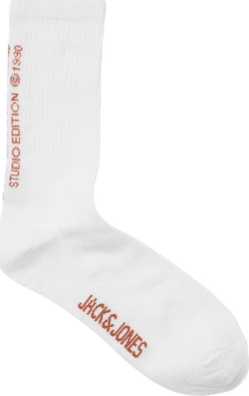 JACBORA TENNIS SOCK 12256197 BEYAZ-KIRMIZI