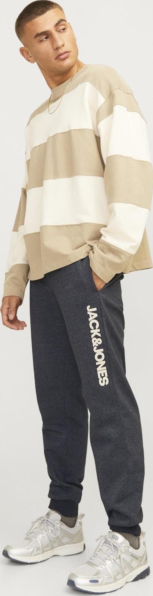 JPSTGORDON JJALVIS SWEAT PANTS NAF SİYAH-2 12258477