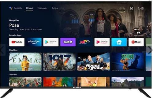 Sunny SN55FMN601 Frameless 4K Ultra HD 55" 140 Ekran Uydu Alıcılı Google Smart LED TV