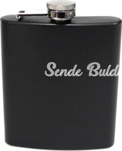 Paslanmaz Çelik 6 Oz Tekli Matara Alk46