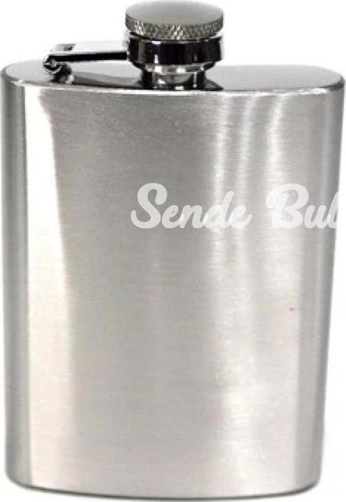 Paslanmaz Çelik 5 Oz Tekli Matara Alk44