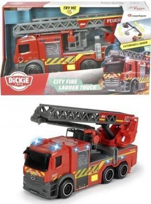 Dickie Işıklı Sesli Fire Truck Kurtarma İtfaiye Aracı