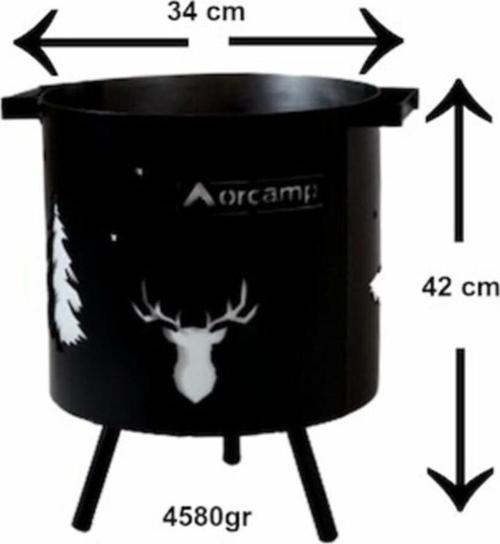 Orgaz Doğa Orman Ateş Kamp Şöminesi DS-340