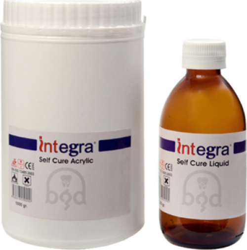 İntegra Diş Hekimliği Fakültesi Öğrencileri İçin &  Soğuk Tamir Kiti 1000 gr Akrilik + 500 ml Likit