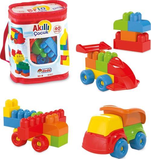 Akıllı Çocuk (40 Parça) - Büyük Parça Lego - Lego Setleri - Bloklar - Bebek Lego