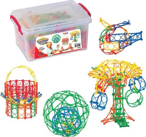 Minyatür Lego (240 Parça) - Minyatür Puzzle - Minyatür Bloklar - 3D Legolar Oyuncak