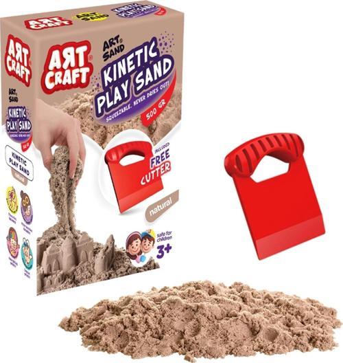 Art Sand Aksesuarlı Natural Oyun Kumu 500 Gr. - Kinetik Kum Seti - Natural Kum - Doğal Kum