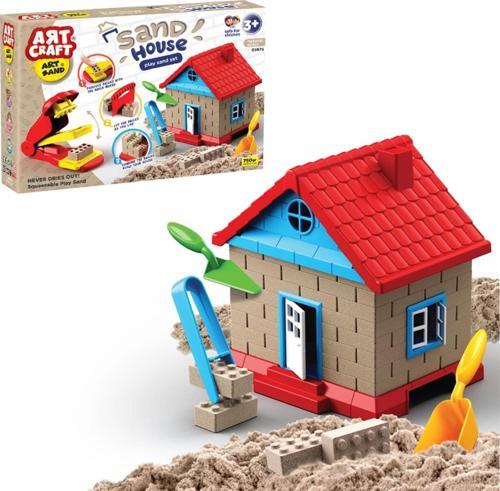 Art Sand Kinetik Ev Kum Seti 750 Gr. - Oyun Kumu Seti - Kinetik Kum Seti - Natural Kum - Doğal Kum