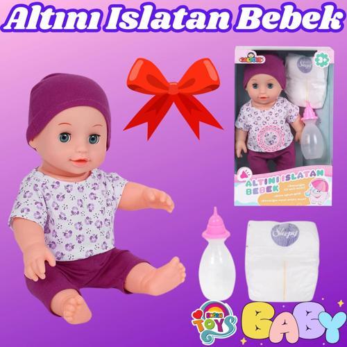 Naime Altını Islatan Et Bebek - Oyuncak Altını Islatan Bebek - Su İçen Bebek - Altına İşeyen Bebek -