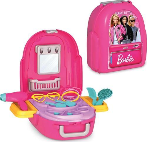 Barbie Güzellik Seti Sırt Çantası - Güzellik Setleri - Kuaför Oyuncak Seti - Makyaj Seti