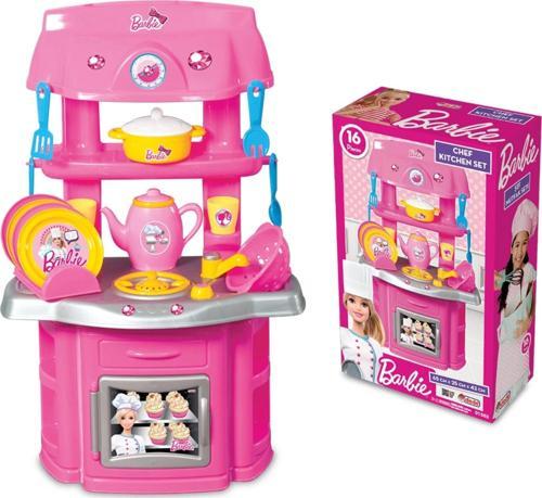 Barbie Şef Mutfak Seti - Mutfak Setleri - Ev Oyuncak Setleri - Barbie Mutfak