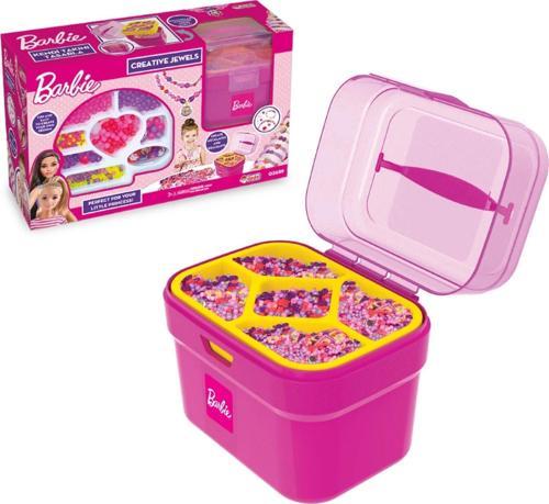 Barbie Sepetli Takı Seti - Dede Takı Seti - Boncuk Kolye Seti - Barbie Oyuncakları