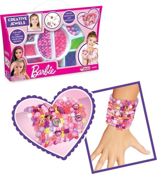 Barbie Takı Seti Küçük El Çantası - Dede Takı Seti - Boncuk Kolye Seti - Barbie Oyuncakları