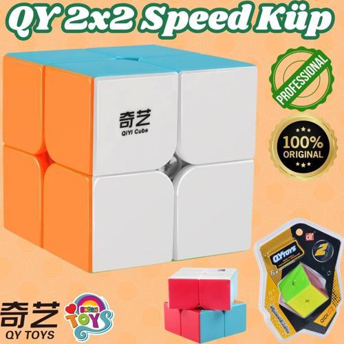Orijinal Lüx QY 2x2 Speed Küp - QiYi 2x2 Küp - Akıl Küpü - Orjinal QY Speed Küp - Zeka Küpü