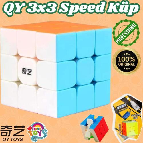Orijinal Lüx QY 3x3 Speed Küp - QiYi 3x3 Küp - Akıl Küpü - Orjinal QY Speed Küp - Zeka Küpü