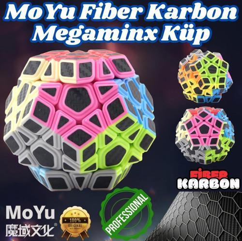 Orijinal MoYu Fiber Karbon Megaminx Küp - Moyu Speed Cube - Moyu Fiber Karbon Megaminx Zeka Küpü - Z