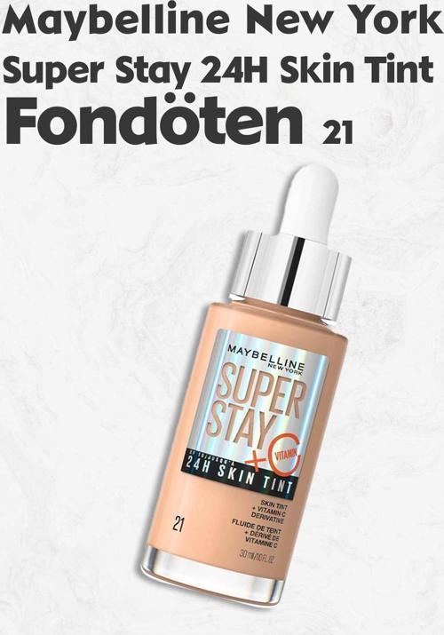 Super Stay 24H Skin Tint Fondöten 21