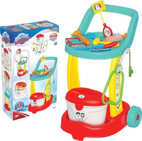 Candy & Ken Doktor Servis Arabası - Doktor Setleri - Doktor Oyuncak Seti