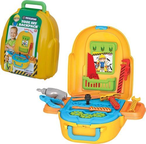 Teknik Tamir Set Sırt Çantası - Oyuncak Tamir Setleri - Tamir Aletleri - Alet Seti - Vidalama Seti