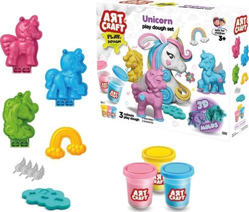 Unicorn Oyun Hamur Seti 168 Gr. - Oyun Hamuru Seti - Hamur Setleri - Hamur Kalıpları - Boynuzlu At