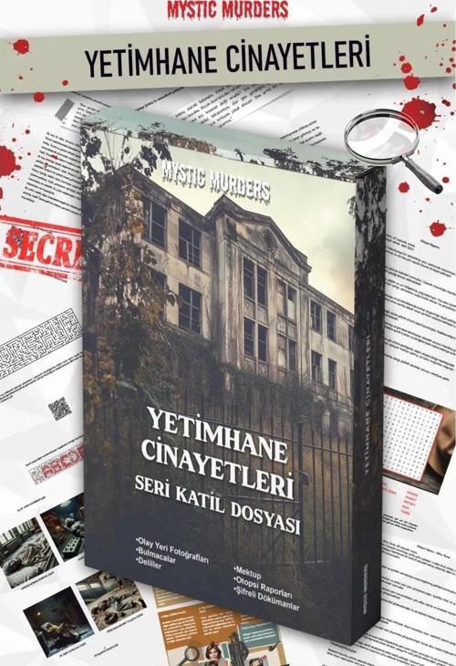 Yetimhane Cinayetleri Dedektif Oyunu - Dava Çözme Oyunu - Suç Çözme Oyunu - Cinayet Oyunu Cinayet Çö