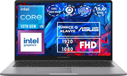 ExpertBook i5-13420H 32GB 2TB SSD 15.6" FHD W11P Notebook P1503CVA-I58512G0D 012