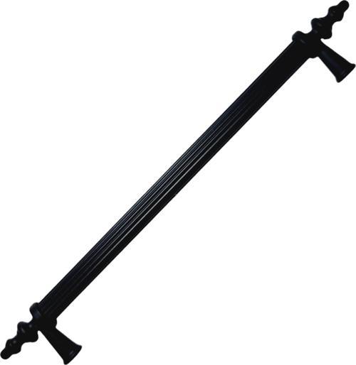 Zirve Çubuk Siyah 128 mm Alüminyum Kulp ( 5 ADET )