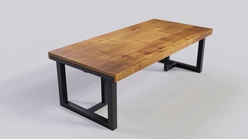 Doğal Ağaç Toplantı Masası ( 100 cm - 200 cm )