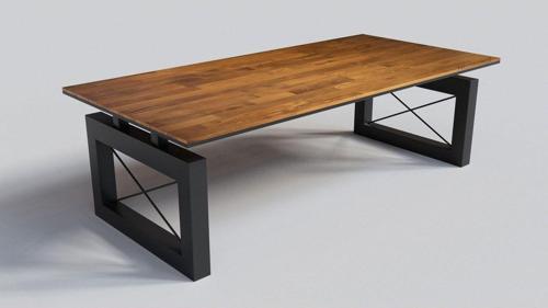 Doğal Ağaç Toplantı Masası ( 100 cm - 200 cm )