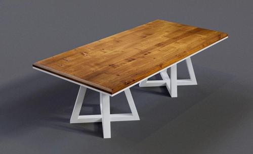 Doğal Ağaç Toplantı Masası ( 100 cm - 200 cm )