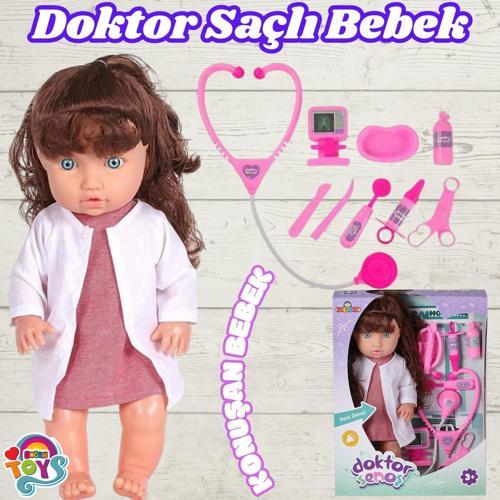 Senoş Doktor Bebek - Türkçe Konuşan Senoş Et Bebek - Konuşan Bebek - Senoş Bebek - Hemşire Et Bebek 