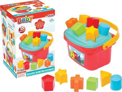 Sepetli Bul-Tak Kova - Bultak Lego - Bebek Oyuncağı - Şekil Takmaca