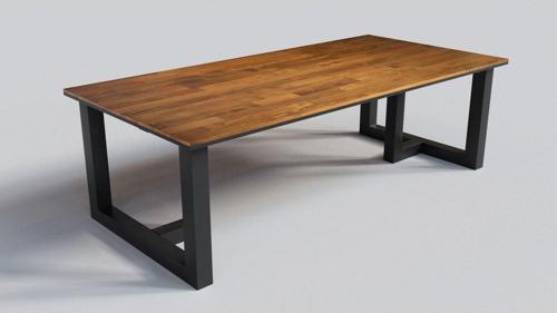 Doğal Ağaç Toplantı Masası ( 120 cm - 260 cm )
