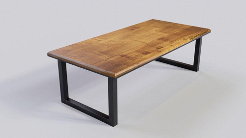 Doğal Ağaç Toplantı Masası ( 120 cm - 280 cm )