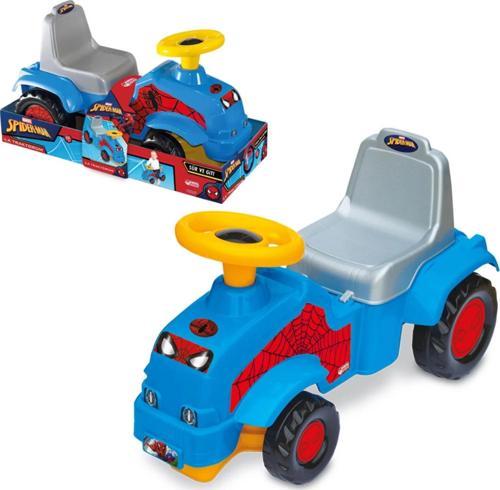 Spiderman İlk Traktörüm - Binmeli Araba - Çocuk Arabası - İlk Adım Arabası