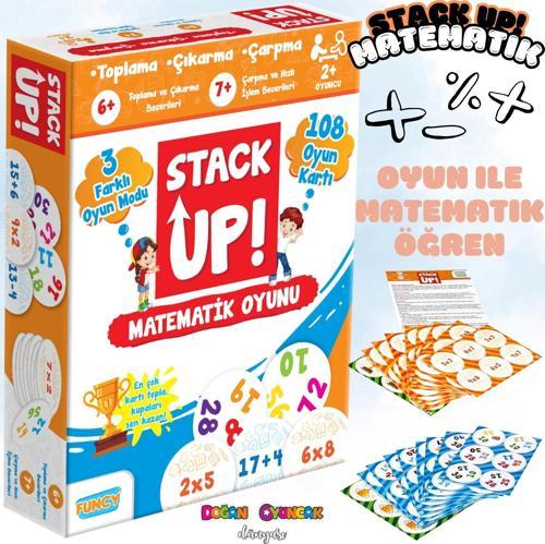 Stack Up Matematik Öğreniyorum! - Matematik Aktivite Oyunu - Matematik Kelime Oyunu - Akıl Oyunu Zek