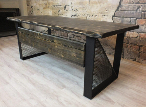 Masif Ağaç Ofis ve Çalışma Masası ( 85 cm - 200 cm )